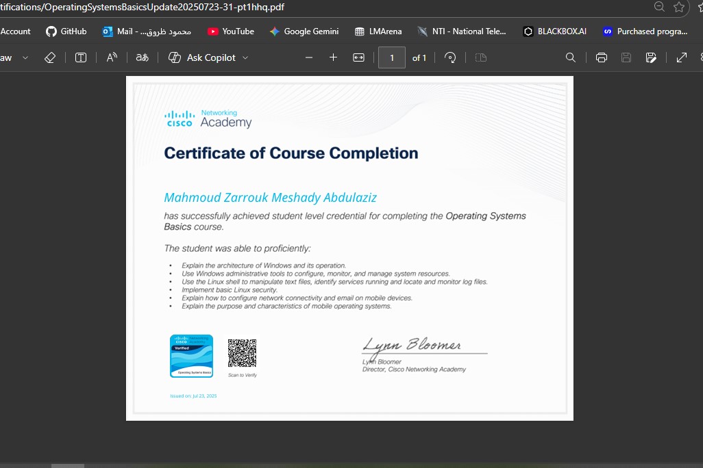 Cisco Networking Certification